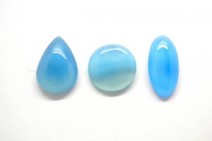 Blue Chalcedony, CABOCHONS